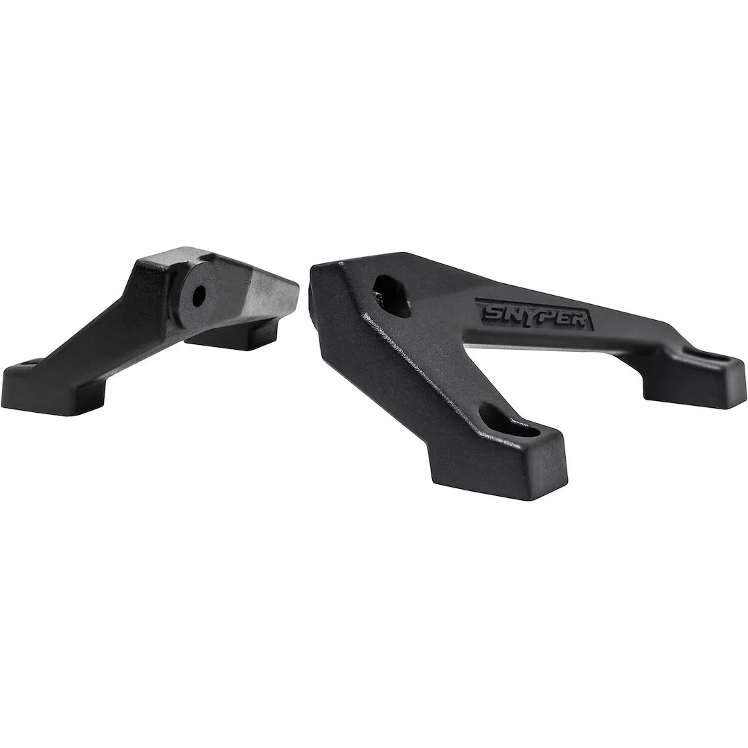 62-41025 – WESTIN Light Bar Mounting Kit, Cowl Mount Mounts One 40 Inch Light Bar Textured Black Aluminum